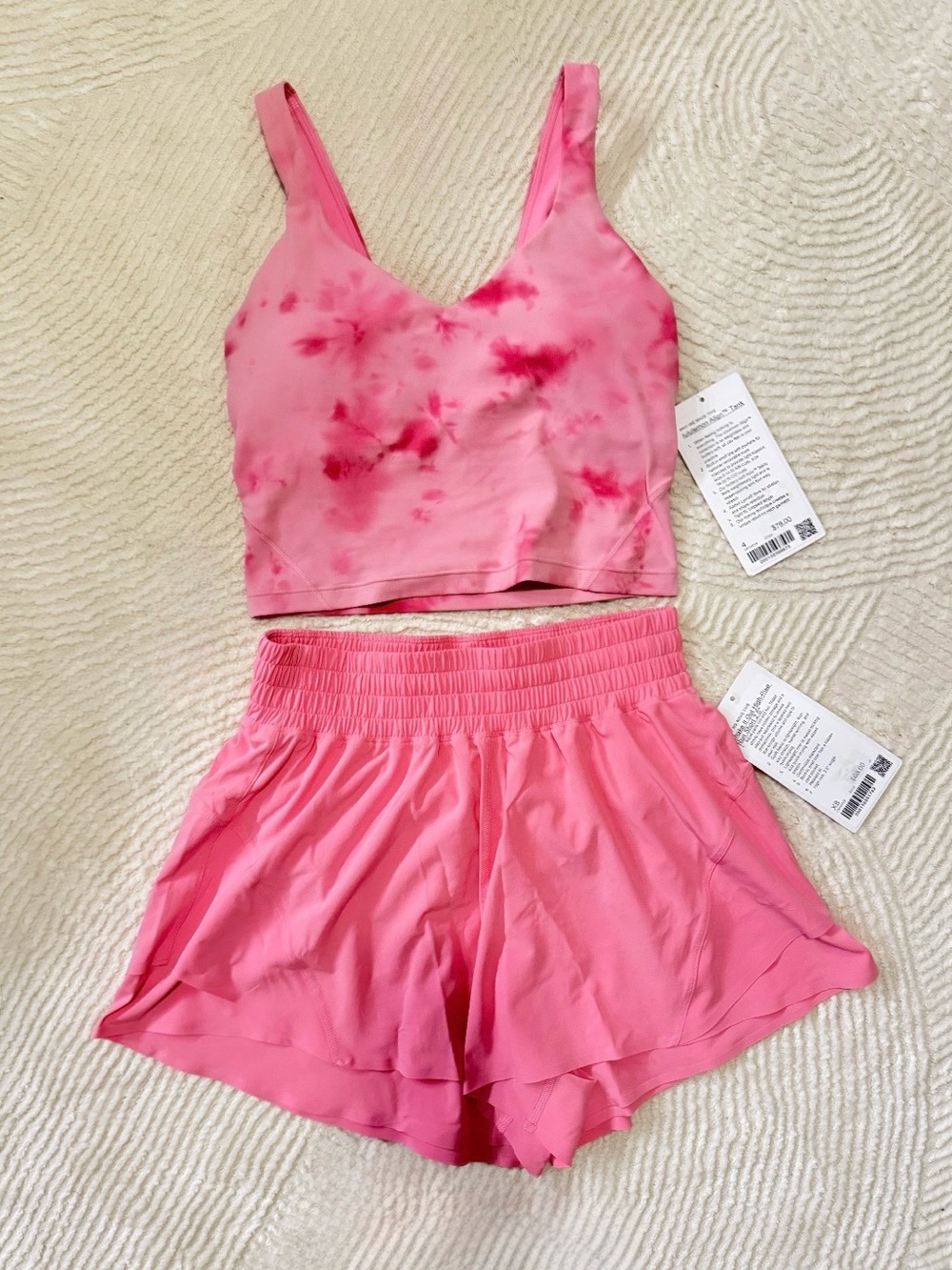 NWT Candy Cloud Shorts and Strawberry Shake Set